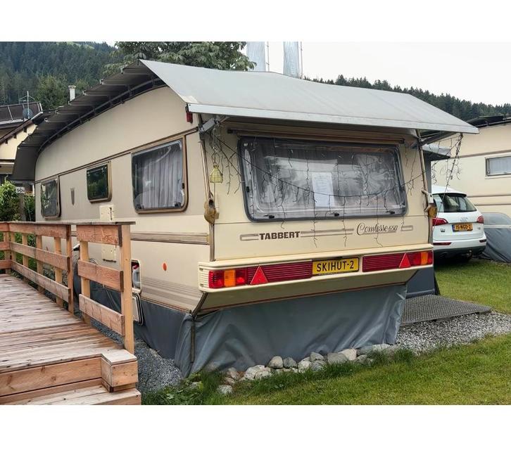 Te koop tabbert comtesse  brixen im thale oostenrijk, Caravans en Kamperen, Stacaravans, tot en met 4, Ophalen of Verzenden