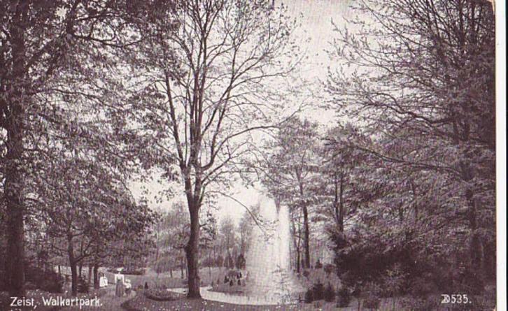 Zeist, Walkartpark, Verzamelen, Ansichtkaarten | Nederland, Gelopen, Utrecht, Voor 1920, Ophalen of Verzenden