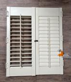 Mooie houten shutters - 82x100cm, Huis en Inrichting, Ophalen, Zo goed als nieuw