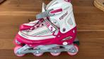 skates Nijdam 38-41 roze/wit, Sport en Fitness, Skeelers, Ophalen, Kinderen, Inline skates 4 wielen, Verstelbaar