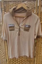 Shirt van Basler, maat 42, Kleding | Dames, Beige, Ophalen of Verzenden, Zo goed als nieuw, Korte mouw