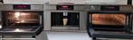 AEG combimagnetron,koffiemachine en hetelucht-stoomoven 38cm, Gebruikt, Ophalen of Verzenden, 45 tot 60 cm, Stoom
