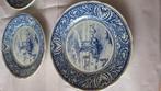 Delfts blauw borden, Antiek en Kunst, Antiek | Wandborden en Tegels, Ophalen of Verzenden