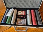 Poker spel nieuw in aluminiumkoffer, Hobby en Vrije tijd, Gezelschapsspellen | Kaartspellen, Ophalen of Verzenden, Nieuw