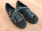 Cafe moda leren schoenen maat 37, zgan, Kleding | Dames, Schoenen, Ophalen of Verzenden, Zo goed als nieuw, Grijs, Sneakers of Gympen