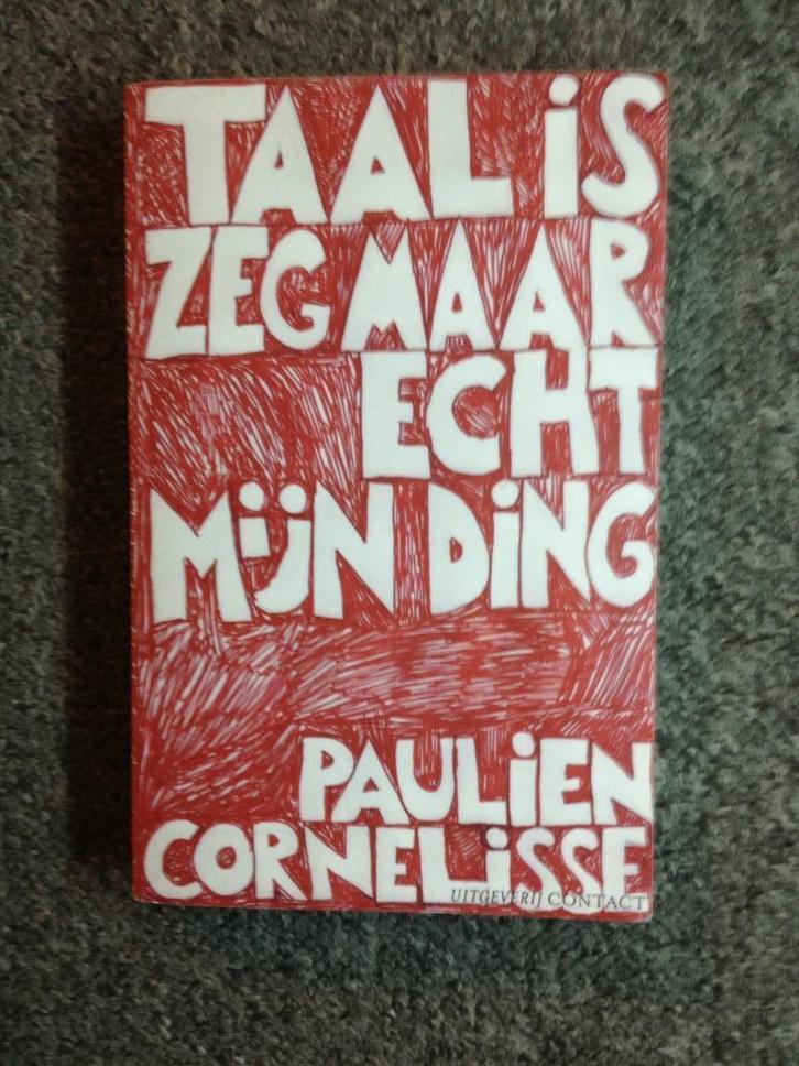Taal is zeg maar echt mijn ding: door Paulien Cornelisse, Boeken, Humor, Zo goed als nieuw, Anekdotes en Observaties, Ophalen of Verzenden