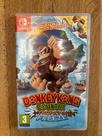 Donkey Kong Country Tropical Freeze Switch beschikbaar voor biedingen