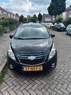 Chevrolet Spark 1.0 Bifuel 2010 Zwart, Auto's, Zwart, 4 cilinders, Zwart, Origineel Nederlands