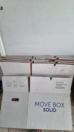 80 Stevige Verhuisdozen - Boekendozen & Verhuisdozen, Doe-het-zelf en Verbouw, Kratten en Dozen, Ophalen, Zo goed als nieuw, Minder dan 50 cm