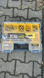 Stanley FatMax organizer gevuld met messing koppelingen, Ophalen, Zo goed als nieuw