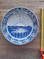 Delfts blauw bord Nederland zal herrijzen (1945), Antiek en Kunst, Ophalen