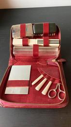 Antiek vintage reis toilettas, Ophalen of Verzenden, Dames