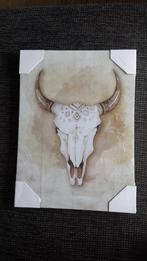 Skull op canvas, Antiek en Kunst, Ophalen of Verzenden