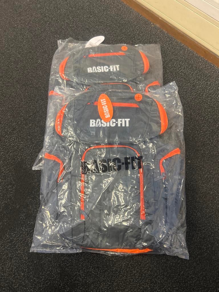 4x Basic-Fit Rugtas basicfit backpak tas fitness, Ophalen of Verzenden, Nieuw, Overige typen