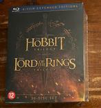 Hobbit & Lord of the Rings Trilogy - Blu-Ray Extended, Ophalen of Verzenden, Zo goed als nieuw, Vanaf 12 jaar, Boxset