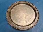 Messing dienblad, Ophalen of Verzenden, Gebruikt, Rond, Metaal