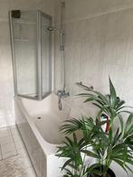 badwand opvouwbaar, Doe-het-zelf en Verbouw, Sanitair, Ophalen of Verzenden, Zo goed als nieuw, Chroom, Bad