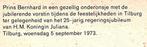 916141	Juliana	Bernhard Regeringsjubileum	1973	Tilburg	 Nett, Ophalen of Verzenden, Zo goed als nieuw, Nederland, Kaart, Foto of Prent