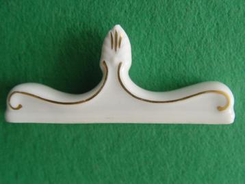 Porseleinen messenlegger 12 stuks i.z.st. beschikbaar voor biedingen