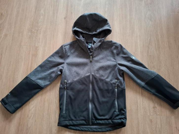 Jas tussenjas zwart grijs jongen 152, Kinderen en Baby's, Kinderkleding | Maat 152, Gebruikt, Jongen, Jas, Ophalen of Verzenden