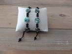 Abalone en Blackstone Armband, Overige materialen, Overige kleuren, Verzenden, Nieuw