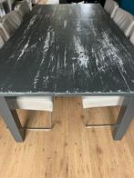 Massief kersen houten eethoek, Huis en Inrichting, Tafels | Eettafels, Ophalen, Gebruikt, 100 tot 150 cm, 200 cm of meer