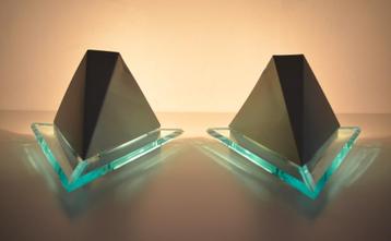 Set Vintage Space Age / Art-Deco design lampen - Massive '70 beschikbaar voor biedingen