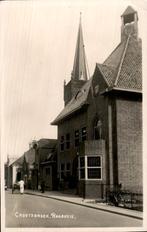Grootebroek - Raadhuis - Vooraanzicht, Verzamelen, Ansichtkaarten | Nederland, Ophalen of Verzenden, 1920 tot 1940, Gelopen, Noord-Holland