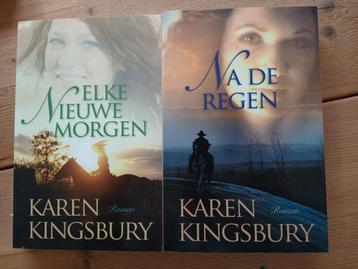 2 boeken van Karen Kingsbury  beschikbaar voor biedingen