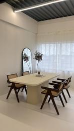 NIEUW!! Beton ciré tafel 200 cm bij 100 cm, Nieuw, Vijf personen of meer, 150 tot 200 cm, Overige vormen