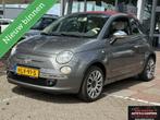 Fiat 500 1.2 Popstar cabrio, Auto's, Fiat, Gebruikt, 4 cilinders, Leder en Stof, Bedrijf