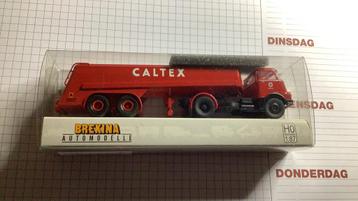 BREKINA 1:87 DAF DO 2000 tank CALTEX Tankwagen Nieuw in doos beschikbaar voor biedingen
