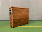 Springkast uit de gymzaal, Ophalen, Gebruikt, Materiaal