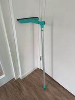 Leifheit Raamwisser met telescoopsteel 190 cm en scharnier, Ophalen, Raamwisser of Trekker