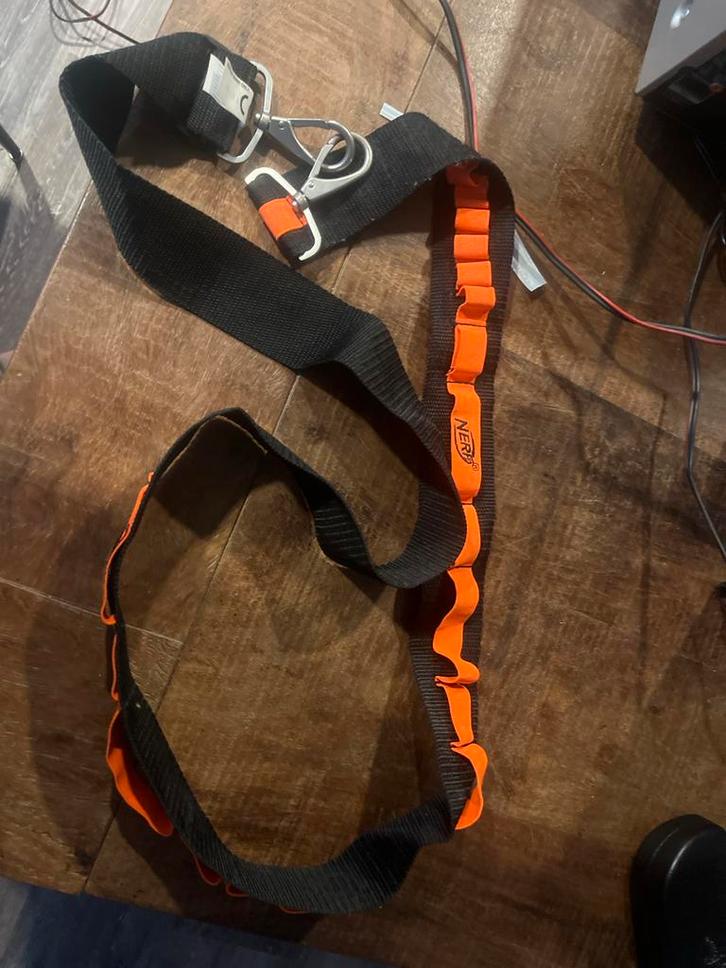 Nerf Pijlhouder Riem - Schouder, Kinderen en Baby's, Speelgoed | Overig, Gebruikt, Jongen of Meisje, Ophalen