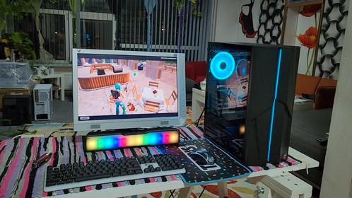 Compleet Game PC met Videokaart, Computers en Software, Desktop Pc's, Zo goed als nieuw, HDD, SSD, 8 GB, Met videokaart, Met monitor
