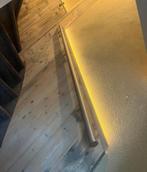 Gratis zilveren trapleuning 250 + 80 cm, Ophalen, Gebruikt
