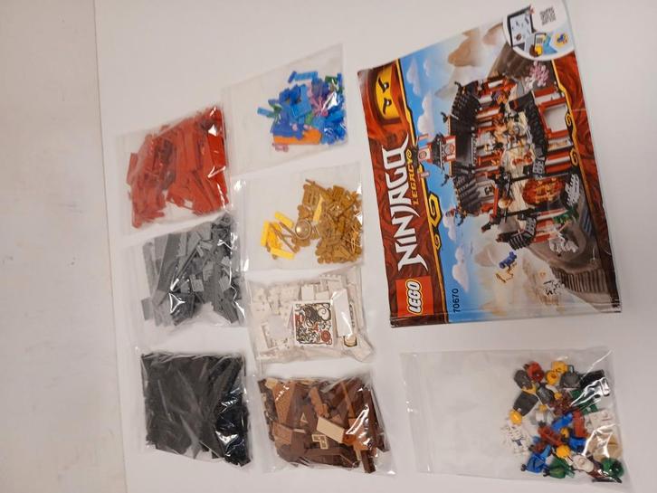 Lego 70670 ninjago monastery of spinjitzu met manual, Kinderen en Baby's, Speelgoed | Duplo en Lego, Zo goed als nieuw, Ophalen of Verzenden