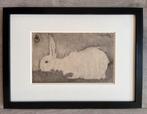 Jan Mankes 1889-1920 / Heliogravure Wit Konijntje 1923, Ophalen of Verzenden