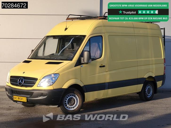 Mercedes Sprinter 318 CDI 3.0L V6 L2H2 180PK Trekhaak Parkee, Auto's, Bestelauto's, Bedrijf, Te koop, Centrale vergrendeling, Parkeersensor