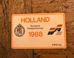 Unieke Supporterspas EK 1988 – Officiële KNVB Memorabilia!, Gebruikt, ., KNVB, Ophalen of Verzenden