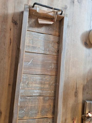 Houten Dienblad - 98x20x5cm beschikbaar voor biedingen
