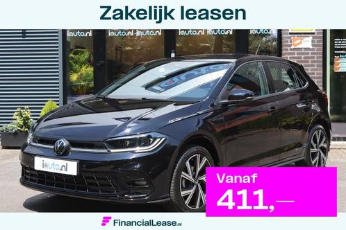Volkswagen Polo 1.0 TSI DSG R-Line IQ.Light/Camera/Navi/App-, Auto's, Volkswagen, Bedrijf, Lease, Financial lease, Polo, ABS, Achteruitrijcamera