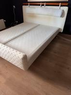 Twee boxsprings met hoofd en voeteneind 90x210 x 2, Ophalen, Gebruikt, 210 cm, Tweepersoons