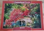 Castorland Puzzel - Japanse Tuin - 1000 stukjes, Ophalen of Verzenden, 500 t/m 1500 stukjes, Zo goed als nieuw, Legpuzzel