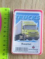 kwartetspel kwartet trucks vrachtauto's vrachtwagens daf enz, Ophalen of Verzenden, Gebruikt, Kwartet(ten)