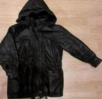 Echte leren jas ongeveer 116 124 kleur zwart voor een meisje, Gebruikt, Meisje, Leren jas, Ophalen of Verzenden