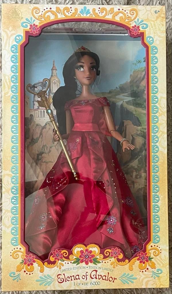 Limited Edition Elena of Avalon Disney Store Pop/Barbie/Doll, Ophalen of Verzenden, Nieuw, Barbie