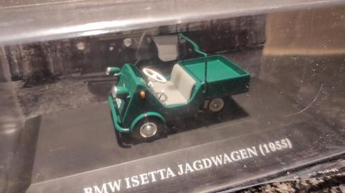 BMW Isetta Jagdwagen 1955, zeldzaam. 1:43 in vitrinedoosje, Hobby en Vrije tijd, Modelauto's | 1:43, Nieuw, Auto, Overige merken