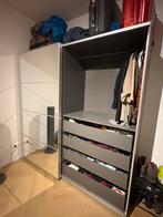 Ikea Pax kledingkast met spiegel, Huis en Inrichting, Kasten | Kledingkasten, Ophalen, 200 cm of meer, 150 tot 200 cm, Met lade(s)